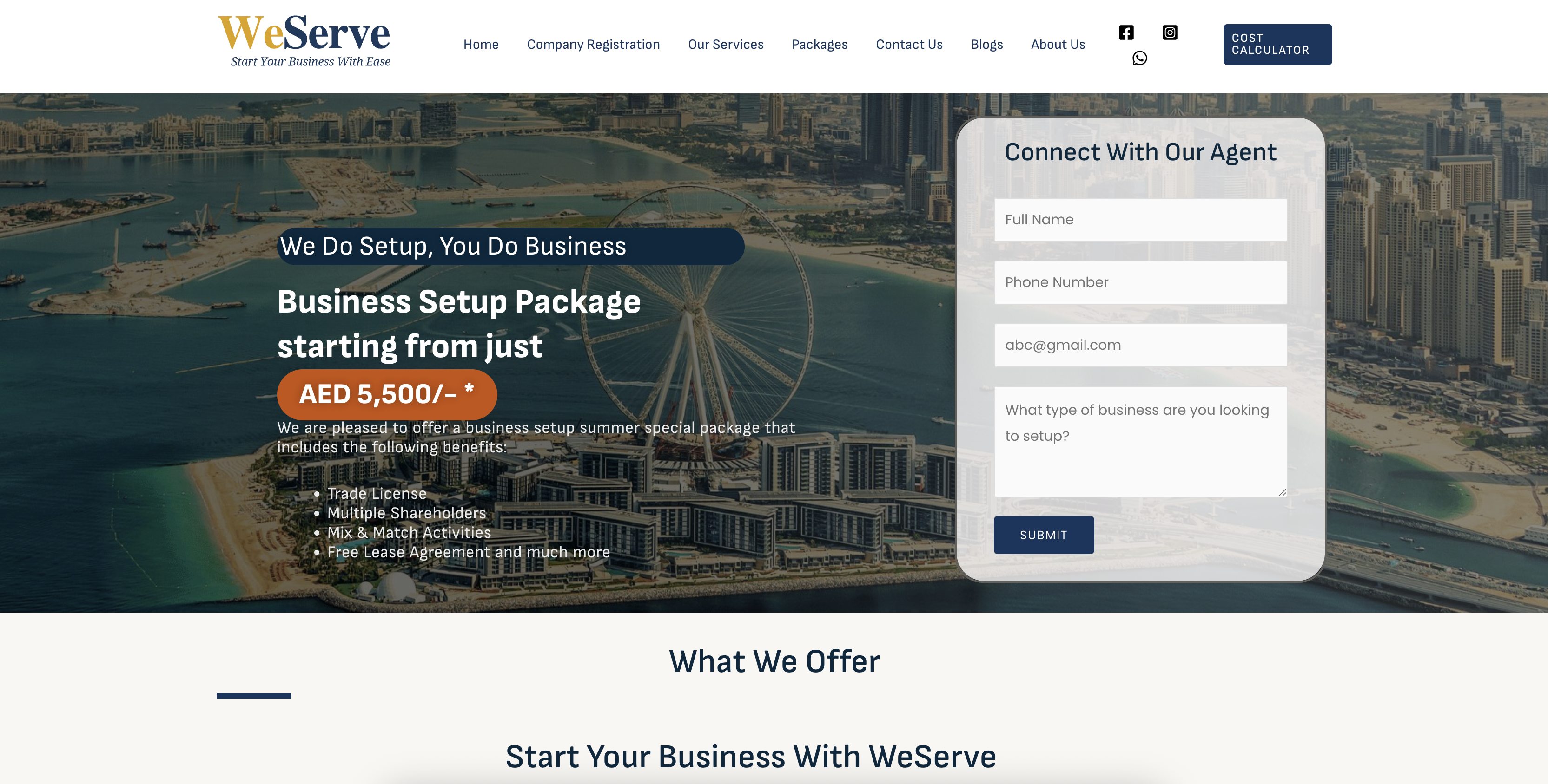 We Serve UAE